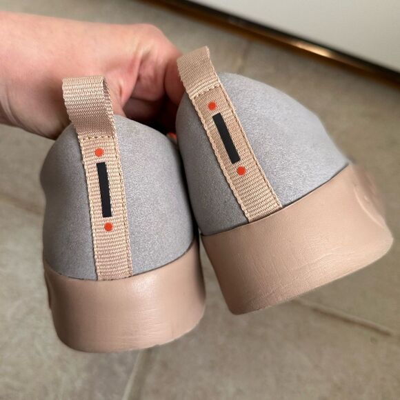 Men\'s Gray and Orange Slip-On Shoes main image 8